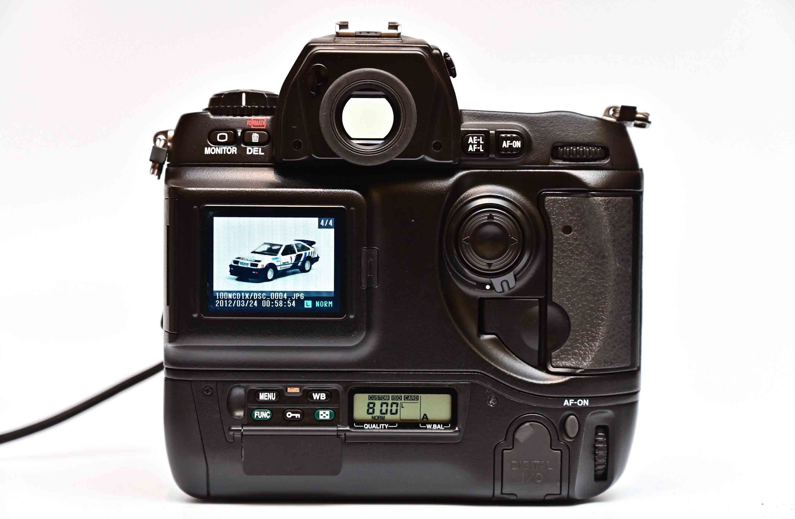 Nikon D1X rear